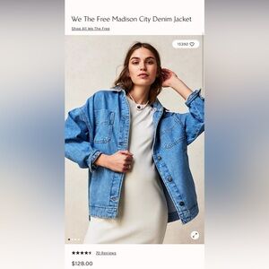 We The Free Madison City Denim Jacket